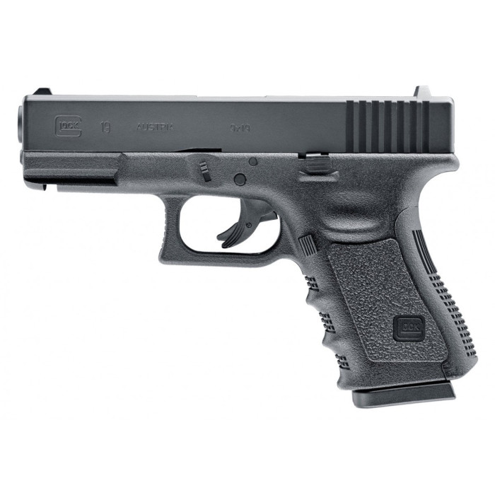 Pištoľ CO2 GLOCK 19, kal. 4,5mm BB