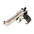Pištoľ CO2 Beretta M92 FS nickel, kal. 4,5mm diabolo