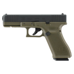 Pištoľ CO2 GLOCK 17 Gen5, kal. 4,5mm BB, green Pištoľ CO2 GLOCK 17 Gen5, kal. 4,5mm BB, green