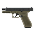 Pištoľ CO2 GLOCK 17 Gen5, kal. 4,5mm BB, green