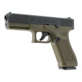 Pištoľ CO2 GLOCK 17 Gen5, kal. 4,5mm BB, green