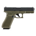 Pištoľ CO2 GLOCK 17 Gen5, kal. 4,5mm BB, green