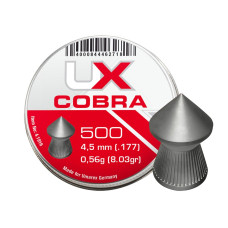 Diabolo UX Cobra 4,5mm 500ks