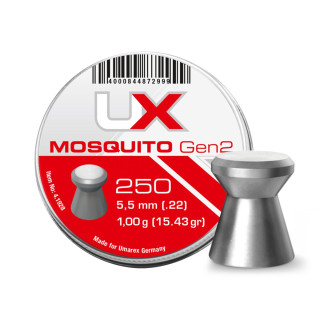 Diabolo UX Mosquito Gen2 5,5mm 250ks Diabolo UX Mosquito Gen2 5,5mm 250ks