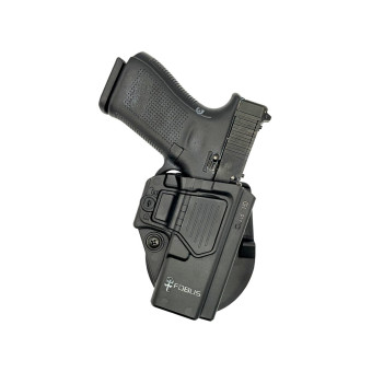 GL-PRO, puzdro pre Glock 17/19/19X/22&23(gen1-4)/ 25/31/32/34/35/44/45, s pádlom, s poistkou GL-PRO, puzdro pre Glock 17/19/19X/22&23(gen1-4)/ 25/31/32/34/35/44/45, s pádlom, s poistkou