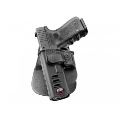 GLCH LH, puzdro pre Glock 17/19/19X/22/23/ 25/31/32/34/35/44/45, s pádlom, s poistkou GLCH LH, puzdro pre Glock 17/19/19X/22/23/ 25/31/32/34/35/44/45, s pádlom, s poistkou