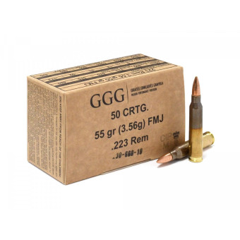 GGG .223Rem. 55gr/3,56g FMJ (GPR11)