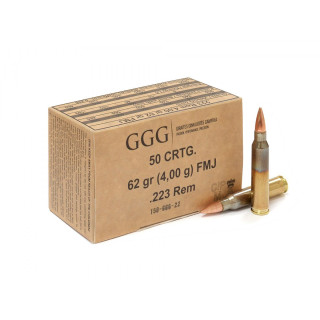 GGG .223Rem. 62gr/4,02g FMJ (GPR12)