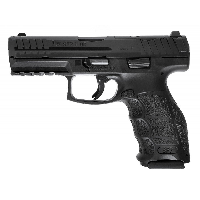 Pištoľ HK SFP9-OR PB, kal. 9x19, s 5 montážnymi platničkami