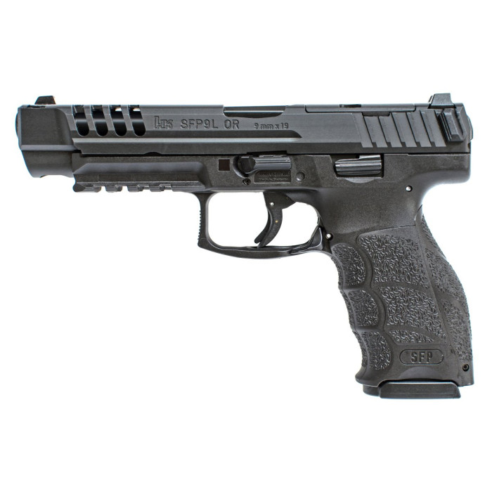 Pištoľ HK SFP9L-OR, kal. 9x19, s 5 montážnymi platničkami