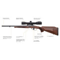 JKN JK S10, kal. .308Win., cheekpiece (NS 510mm M15X1)
