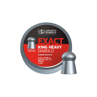 JSB Exact King Heavy 6,35mm 300ks