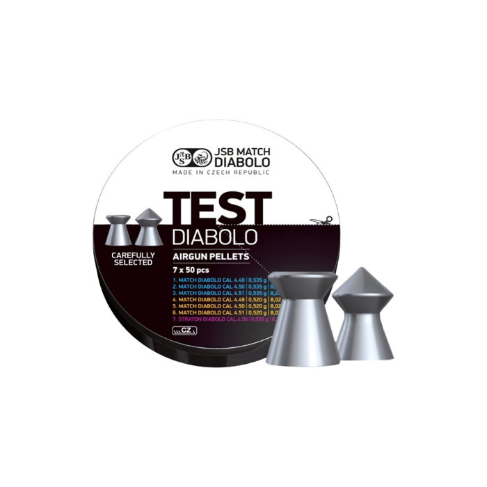 JSB Test Match Middle weight 4,5mm 350ks