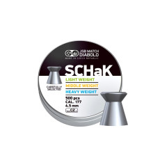 JSB SCHaK (modrá - S100) 4,50mm 500ks JSB SCHaK (modrá - S100) 4,50mm 500ks