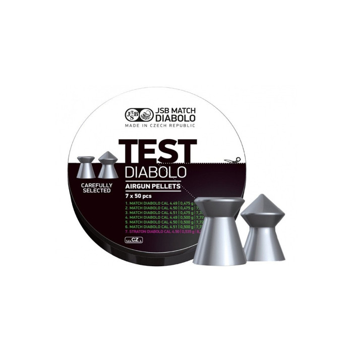 JSB Test Match Light weight 4,5mm 350ks