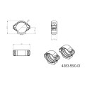 Krúžky JKN UNI 30mm, výška 18mm