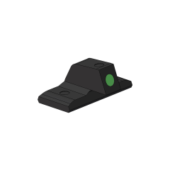 Muška fosforeskujúca GREEN P30/HK45 6,7 mm Muška fosforeskujúca GREEN P30/HK45 6,7 mm