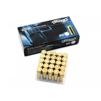 Nábojky štart. Walther 9mm P.A.K., 50 ks