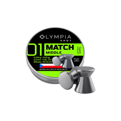Olympia Shot MATCH middle 4,5mm 500ks Olympia Shot MATCH middle 4,5mm 500ks
