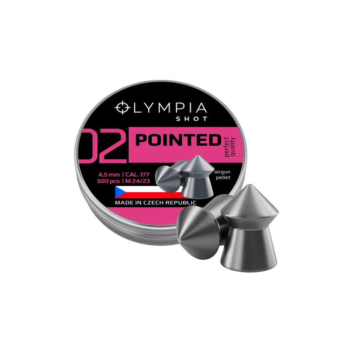 Olympia Shot POINTED 4,5mm 500ks