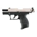 Pištoľ exp. Walther P22Q nickel, kal. 9mm P.A.K.