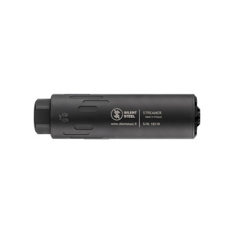 Silent Steel Gen3 Compact Flow Streamer 9.00 QD, Black