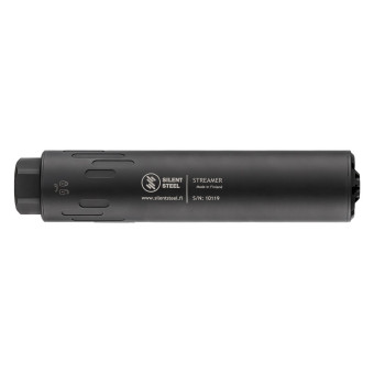 Silent Steel Gen3 Flow Streamer 7.62 M15x1 HK, Black