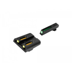 TFO mieridlá TRUGLO GLOCK LOW žlto-zelené pre GLOCK 17, 19 a iné