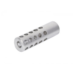 Úsťová brzda Sako/Tikka D22, M18x1, Slim nerezová