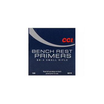 Zápalky CCI Bench Rest BR-4 Small Rifle, 100ks (19EU)