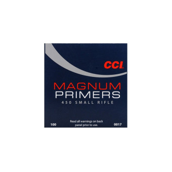 Zápalky CCI Magnum 450 Small Rifle, 100 ks (17EU)