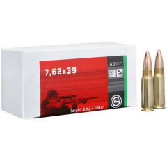 Náboj Geco 7,62x39 FMJ 124grs/8,0g