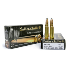 Náboj Sellier&Bellot 7,62x39 SP 8,0g/124grs Náboj Sellier&Bellot 7,62x39 SP 8,0g/124grs